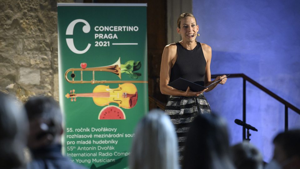 Finálové koncerty Concertino Praga 2021 moderovala Veronika Štefanová