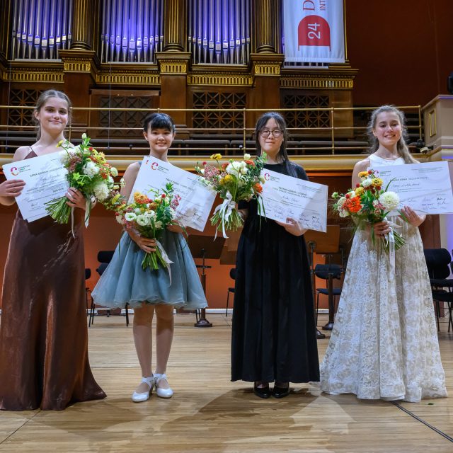 Finalistky soutěže Concertino Praga 2024 | foto: Petra Hajská