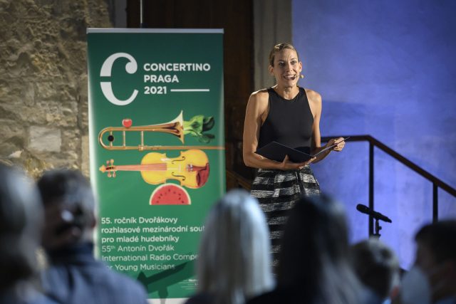 Finálové koncerty Concertino Praga 2021 moderovala Veronika Štefanová